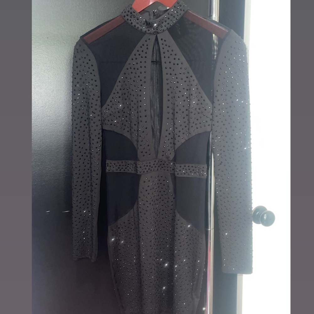 Black Mini Dress Size M